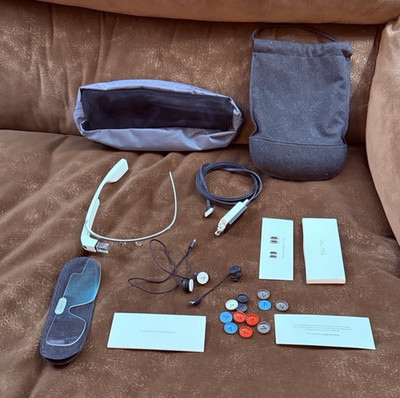 Google Glass Explorer Edition Smart Glasses With MANY EXTRAS