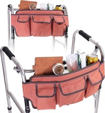 Walker Bag,Foldable Walker Storage Bag,Wheelchair Basket Pouch