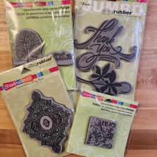 Stampendous Cling Stamp Set  Cling Stamp Set 5 Stamps