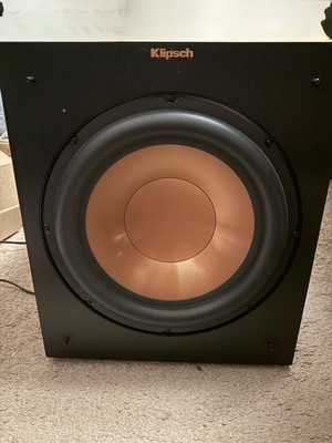 Klipsch R-12SW 120V Subwoofer - Black (1016571)