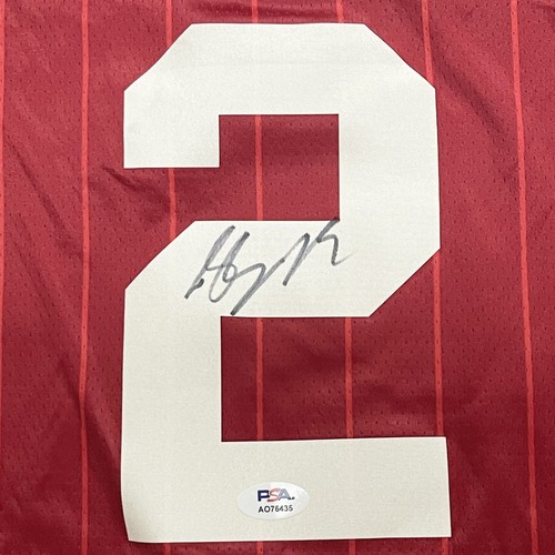 Camiseta deportiva firmada por Shai Gilgeous-Alexander All-Star PSA OKC Thunder autografiada - Imagen 2 de 2