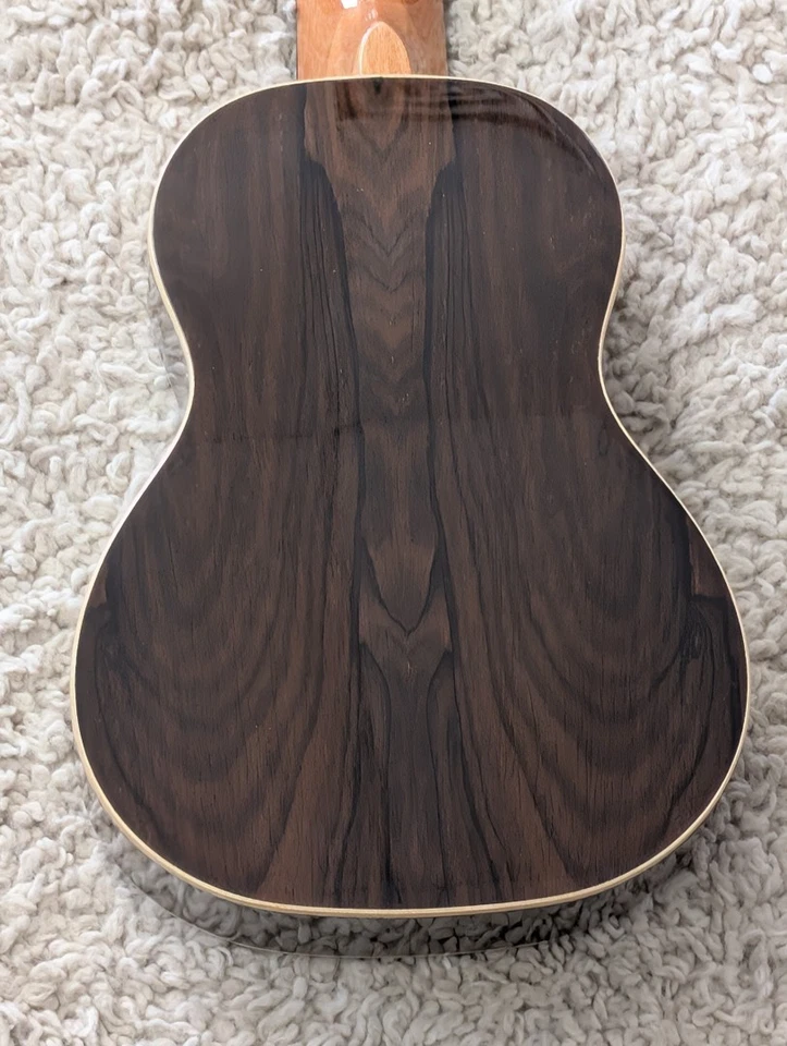 Luna Model UKE ZIRI S Exotic Ziricote Wood Soprano Size Acoustic Ukulele - Image 4 of 4