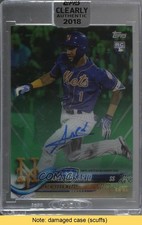 2018 Topps Clearly Authentic Auto Green /99 Amed Rosario #CAA-AR Auto READ 1u6