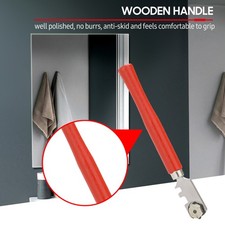 ›6-Wheel Glass Cutter Glass Tile Mirror Cutter Wooden Handle Pencil Style Glass