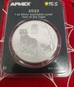 1oz銀貨　2022年 オーストラリア 3ドル 銀貨 虎 2022 Year of the Tiger Silver Coin | eBay