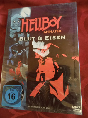 Hellboy - Blut & Eisen - DVD NEU in Folie - Animation Fantasy Action Kult -