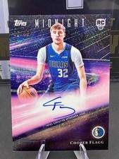 2025 Topps Midnight #RHS-CF Cooper Flagg Auto RC Horizon Winter Solstice /35 SSP