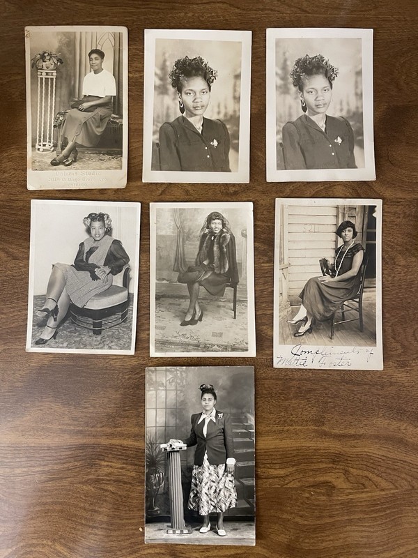African American Photo Lot 1940’s Black History Fashion Identified 