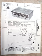 NOS SAMS PHOTOFACT SERVICE MANUAL 601/6 HEATH AJ-11 AJW-11 am fm tuner