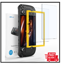 JSAUX 2-Pack Steam Deck Screen Protector, Ultra HD Glass Protector 9H Hardness E