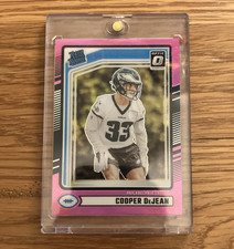 Panini Donruss Optic 2024 Rated Rookie Pink Prizm Cooper DeJean #305 Eagles NFL