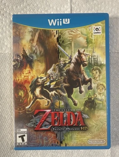 The Legend of Zelda: Twilight Princess HD Nintendo Wii U CIB 🔥NEAR MINT 🔥