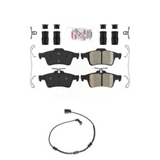 AmeriBRAKES KNW-100951 2-Wheel Set Brake Pad Sets Rear for Jaguar XF XJ XK 10-12