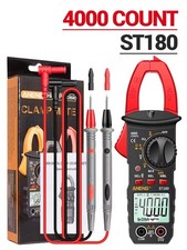 Collection ANENG ST180 4000 Counts Digital Clamp Meter AC Current Multimeter Amm