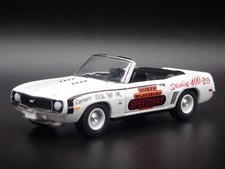 1969 CHEVY CAMARO CONVERTIBLE N. WILKESBORO PACE 1/64 SCALE DIECAST MODEL CAR