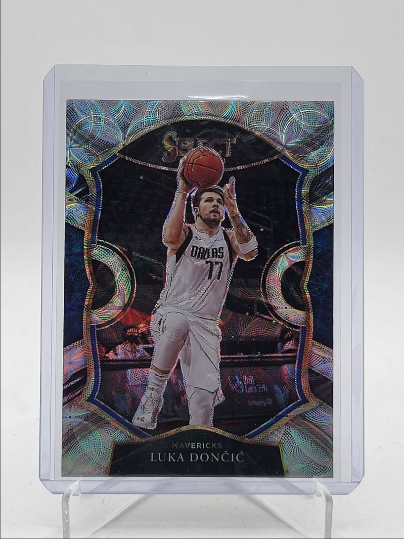 LUKA DONCIC 2020-21 SELECT CONCOURSE SCOPE PRIZM MAVERICKS Q3713