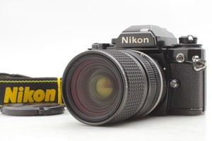 Nikon FA Reflex Argentique 35 Mm - Boîtier Argenté, Fonctionnel