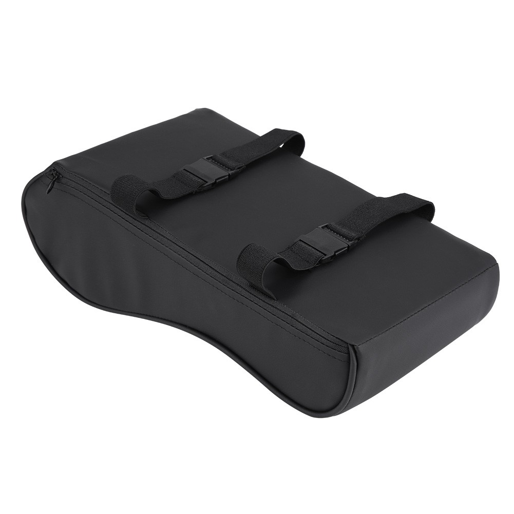 Universal Car Armrests Pad Soft Memory Foam Cushion For SUVs Black