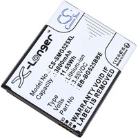 Akku FüR Handy, Smartphone Samsung SM-G525F/DS 3,85V 3000Mah/11,5Wh Li-Ion Schwa