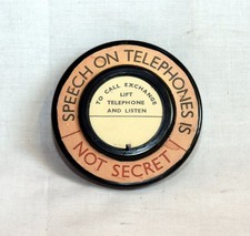 SCRAMBLER TELEPHONE DUMMY DIAL