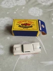 Matchbox Moko Lesney Thunderbird No 75 Boxed Dark Blue Base And Grey Wheels.
