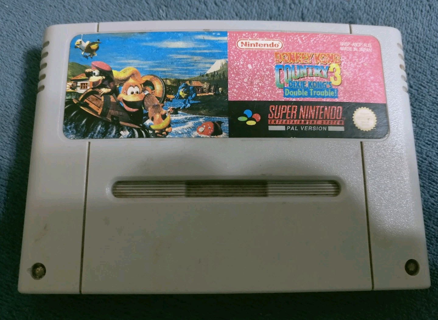 Donkey Kong Country 3 Dixie Kong's Double Trouble - Super Nintendo (SNES) [PAL]
