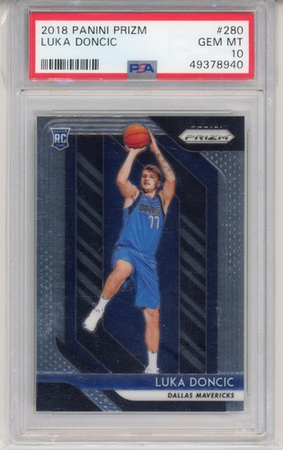 2018-19 Panini Prizm Luka Doncic #280 PSA 10 RC