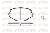 Remsa Bremsbelagsatz Scheibenbremse 0478.02 FüR Mazda Mx Nc Nb 2 3 16V NB6C NB8C