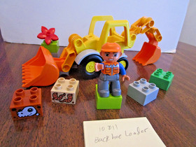 LEGO 10811 - DUPLO, Town: Construction: Backhoe Loader - incomplete