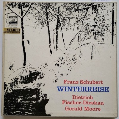 Schubert : Winterreise : Fischer-Dieskau / Moore : 2 LP Box : Electrola STE 91 2