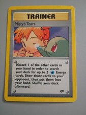 Pokemon Card Misty's Tears 118/132 Gym Challenge Regular on eBay