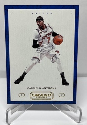 2016-17 Panini Grand Reserve Carmelo Anthony New York Knicks #36