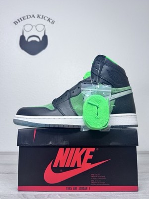 Size 9 - Air Jordan 1 High Zoom Zen Green CK6637-002 Men's Sneaker