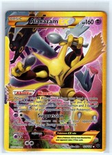 Alakazam EX 125/124 Secret Rare Fates Collide Pokemon Holo Near Mint on eBay
