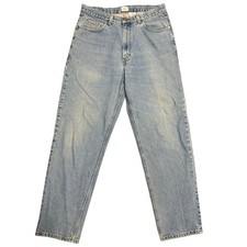 Vintage Calvin Klein Jeans Light Wash Blue Denim Men's Size 33 Made in Mexico