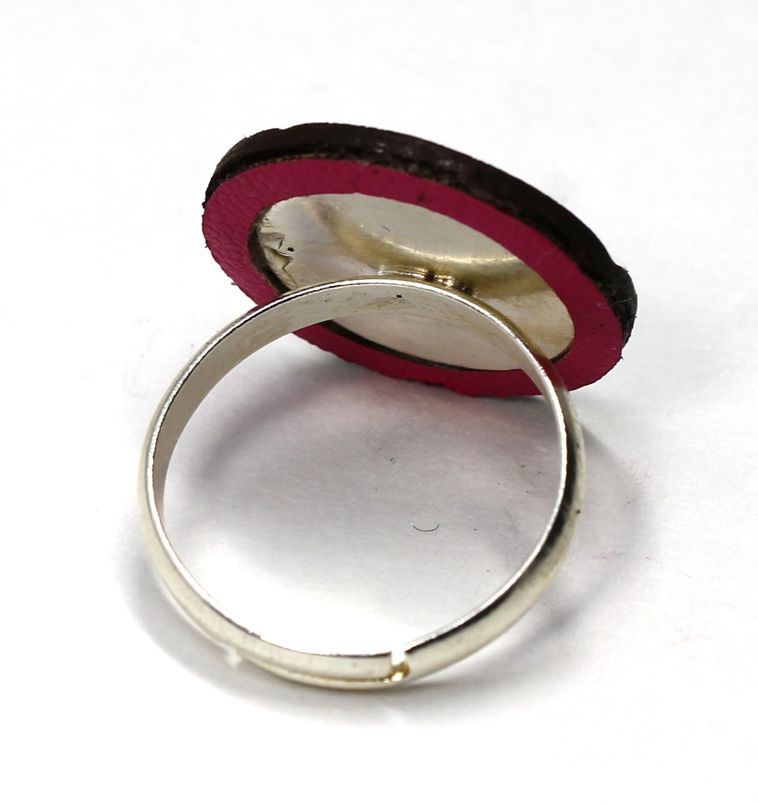 50 Adjustable Statement Rings Pleather Mixed Colo… - image 10