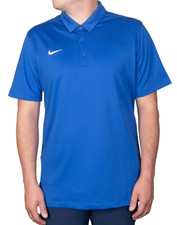 NEW Nike Golf Dri-FIT Blue Polo Shirt Men's LARGE Short Sleeve C14470-480