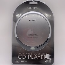 Coby Portable CD190 Compact CD Player Silver