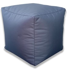 Beanbag Cube Footstool water resistant bean bag indoors Outdoors Garden Beanbags