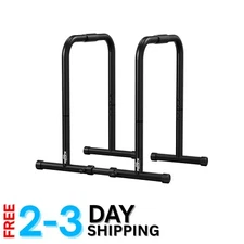 Dip Bar Station Alloy Steel Adjustable Height Heavy Duty Fitness Equipment