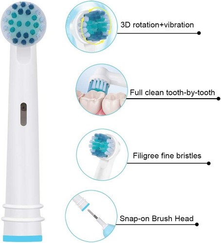Oral-B Testine di Ricambio Spazzolino Elettrico - Foto 7 di 14