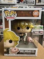 Funko Pop! Vinyl: The Seven Deadly Sins - Meliodas with Hawk #1497