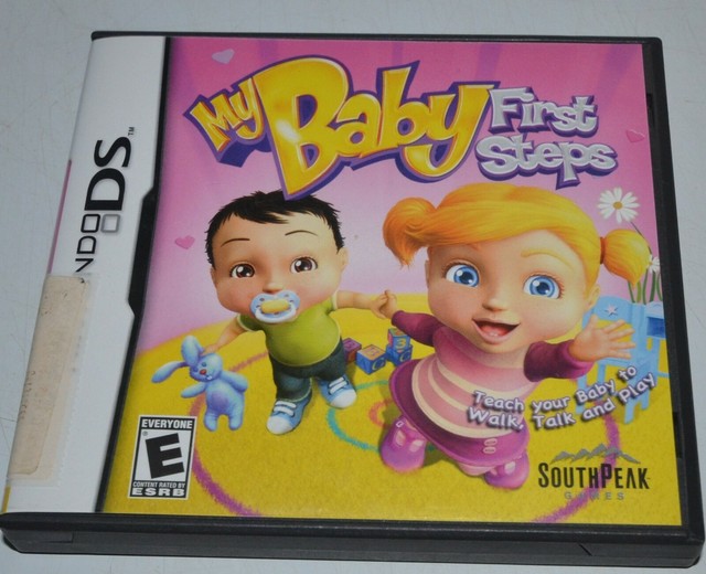 My Baby First Steps (Nintendo DS) Video Game Complete w/ Instruction