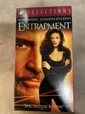 Entrapment VHS Movie Vintage 2001 Sean Connery & Catherine Zeta Jones