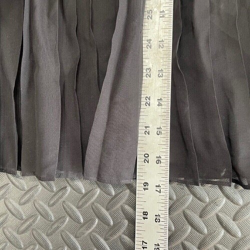 Sparkle & Fade Black Pleated Mini Skirt Women's Casual Wear Fashion Style Sz S - Picture 5 of 6