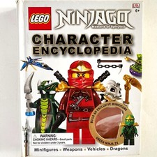 2012 Lego Ninjago Characters Weapons Vehicles Dragons DK Encyclopedia Book READ