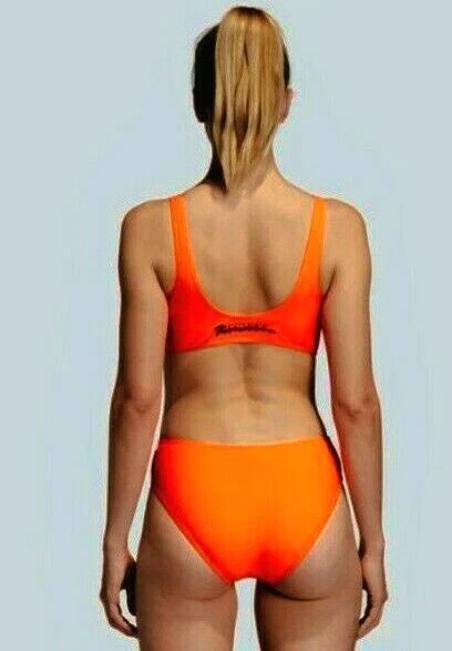 adidas orange swimsuit