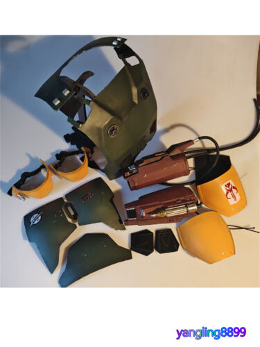 Mandalorian Cosplay The Book of Boba Fett Edition set armatura corpo intero & casco FRP - Foto 20 di 27