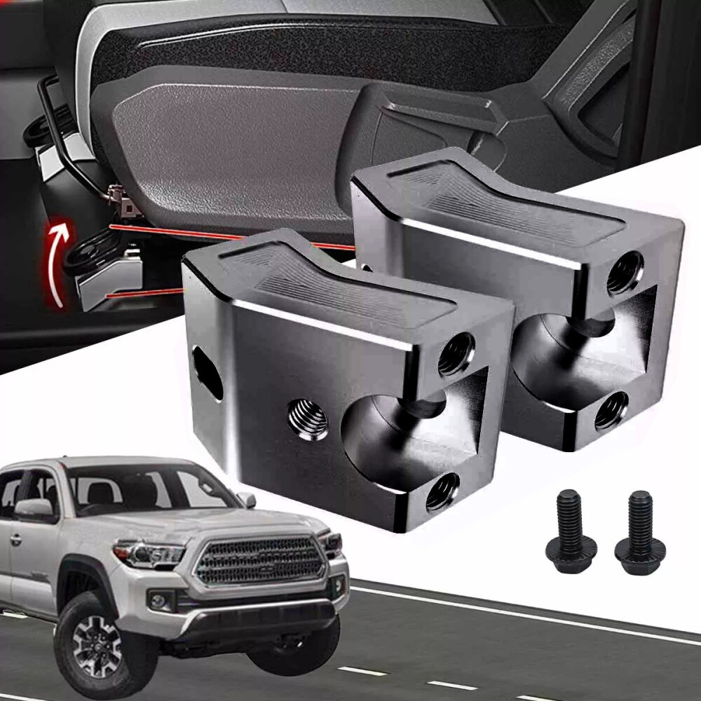 Fit 05-22+ Toyota Tacoma Front of Seat 1.25" Riser Seat Spacers Jackers ...
