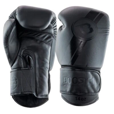 BOOSTER FIGHTGEAR BOOSTER Boxhandschuhe BGL Pro V3 Dark Side Kickboxen Boxen 10 12 14 16 oz Leder